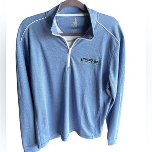 Johnnie-O Men’s Large 1/4 Zip Pullover -‎ Stretch Super Soft - Logo - Casual